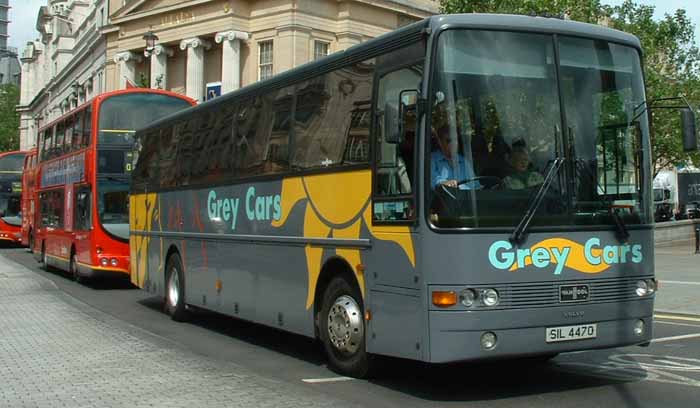 Grey Cars Volvo B10M Van Hool Alizee SIL4470